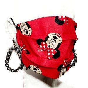 Minnie MouseHandmade Cotton Face Mask, Reuse/Wash.